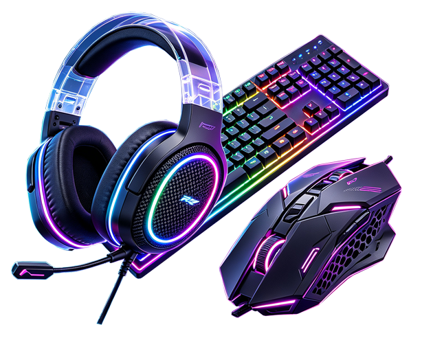 Gaming Headset Keyboard Mouse