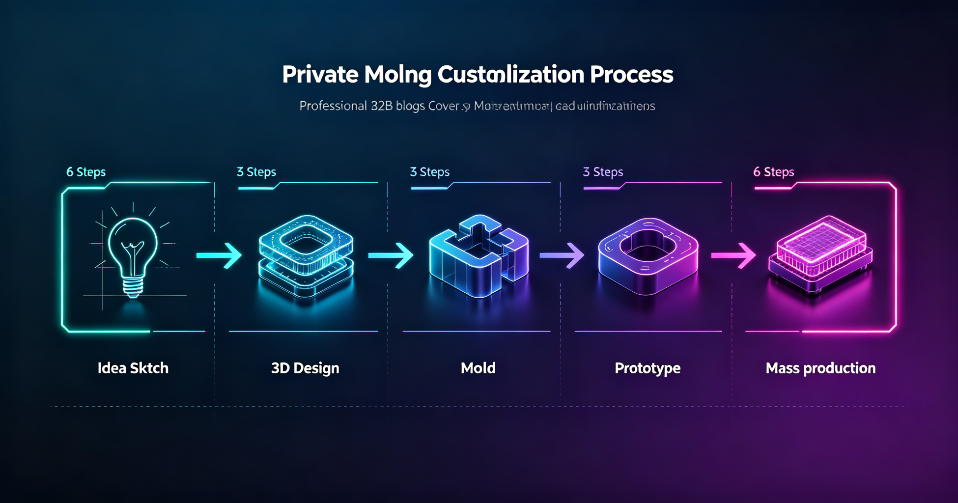 Private Mold Customization Process: 6 Steps from Idea to Mass Production