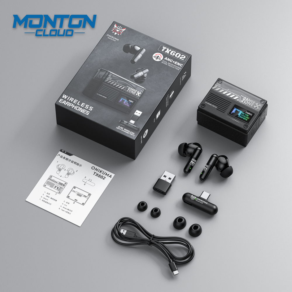 TX602-2.4G TWS Wireless Earbuds
